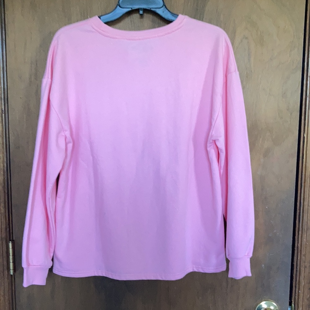 Nickelodeon Spongebob and friends pull over sweatshirt pink XL jrs - Picture 9 of 16